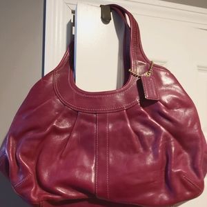 👛👜Beautiful leather Coach bag👛